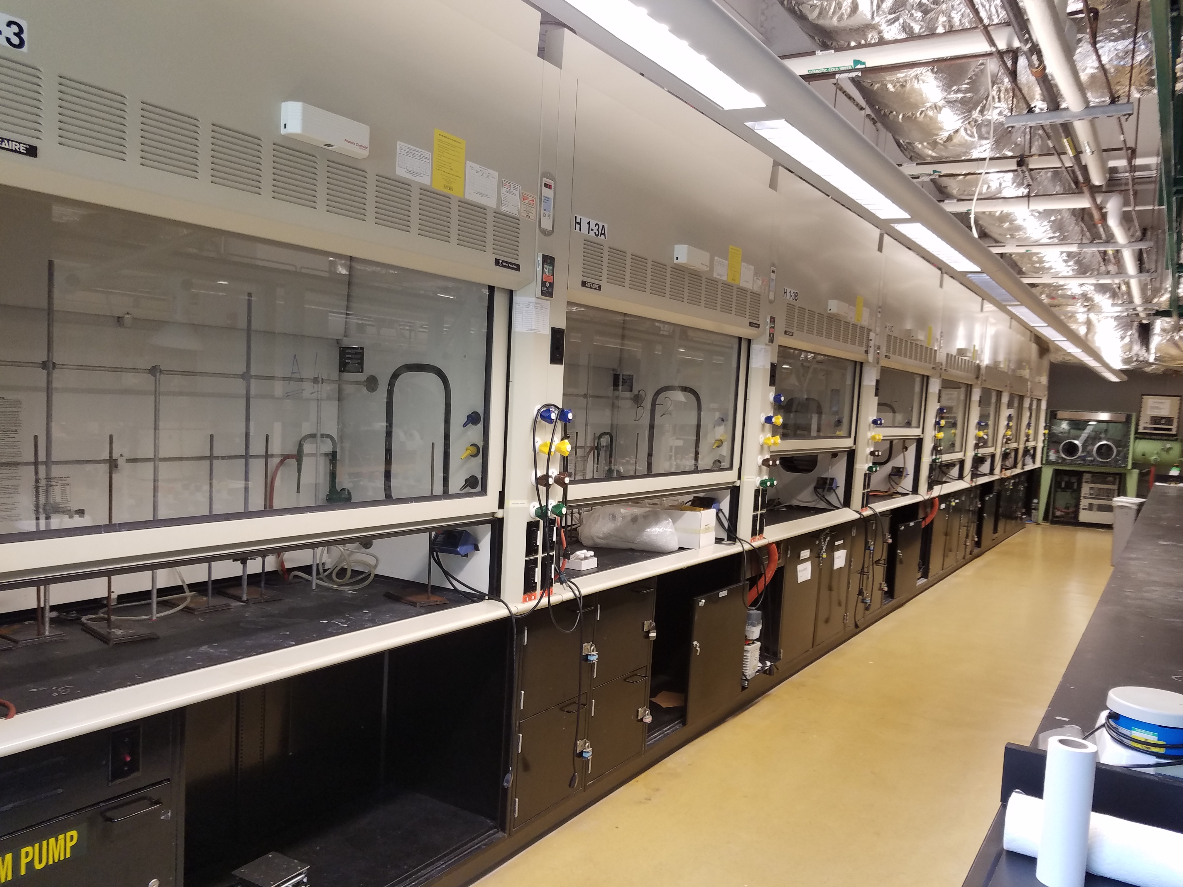 Laboratorio de química orgánica de una universidad
